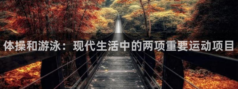 77体育官网：体操和游泳：现代生活中的两项重要运动项目